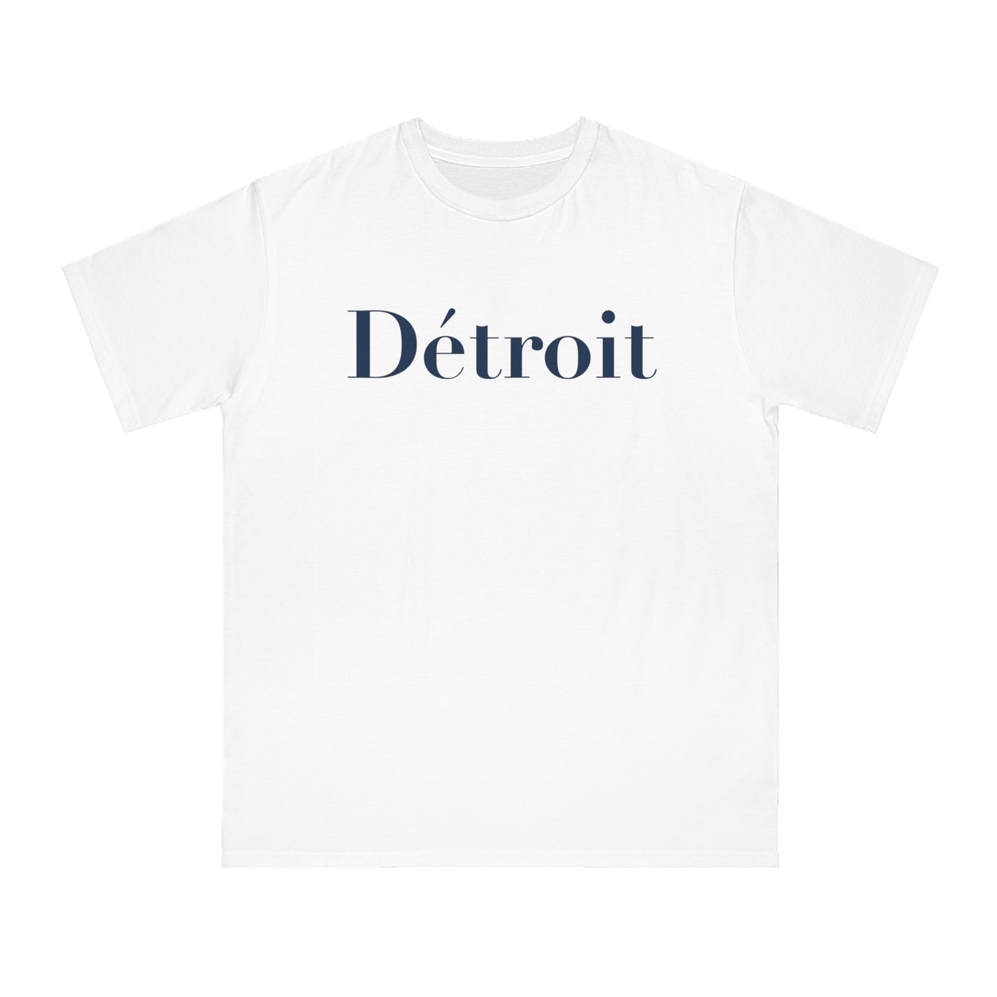 'Détroit' T-Shirt (Didot Font) | Unisex Organic