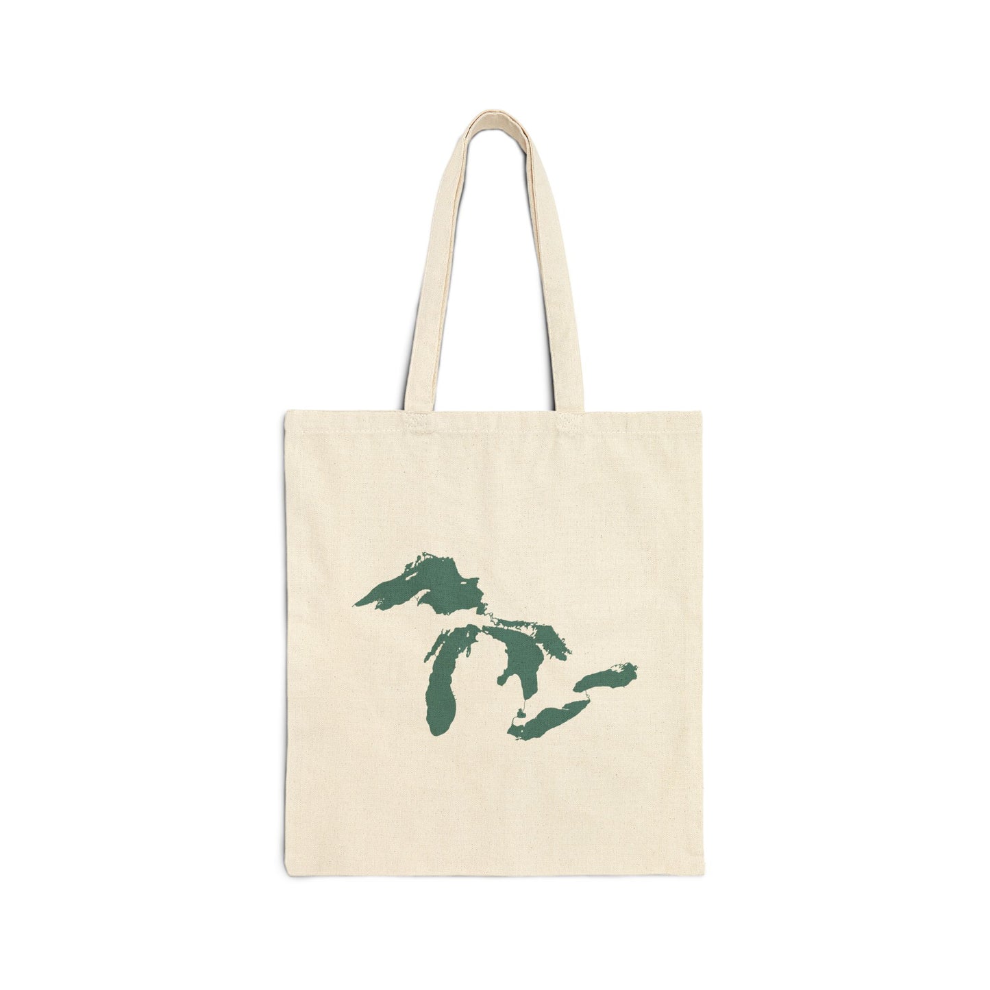 Great Lakes Light Tote Bag (Copper Green)