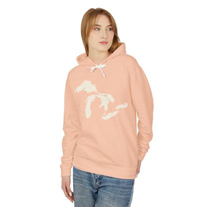 Great Lakes Lightweight Hoodie | Ivory White