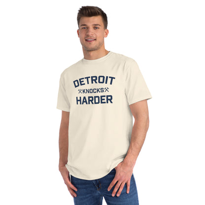 'Detroit Knocks Harder' T-Shirt | Unisex Organic