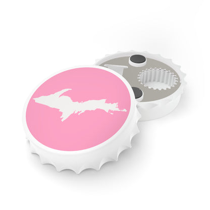 Michigan Upper Peninsula Bottle Opener (w/ UP Outline) | '67 Caddie Pink