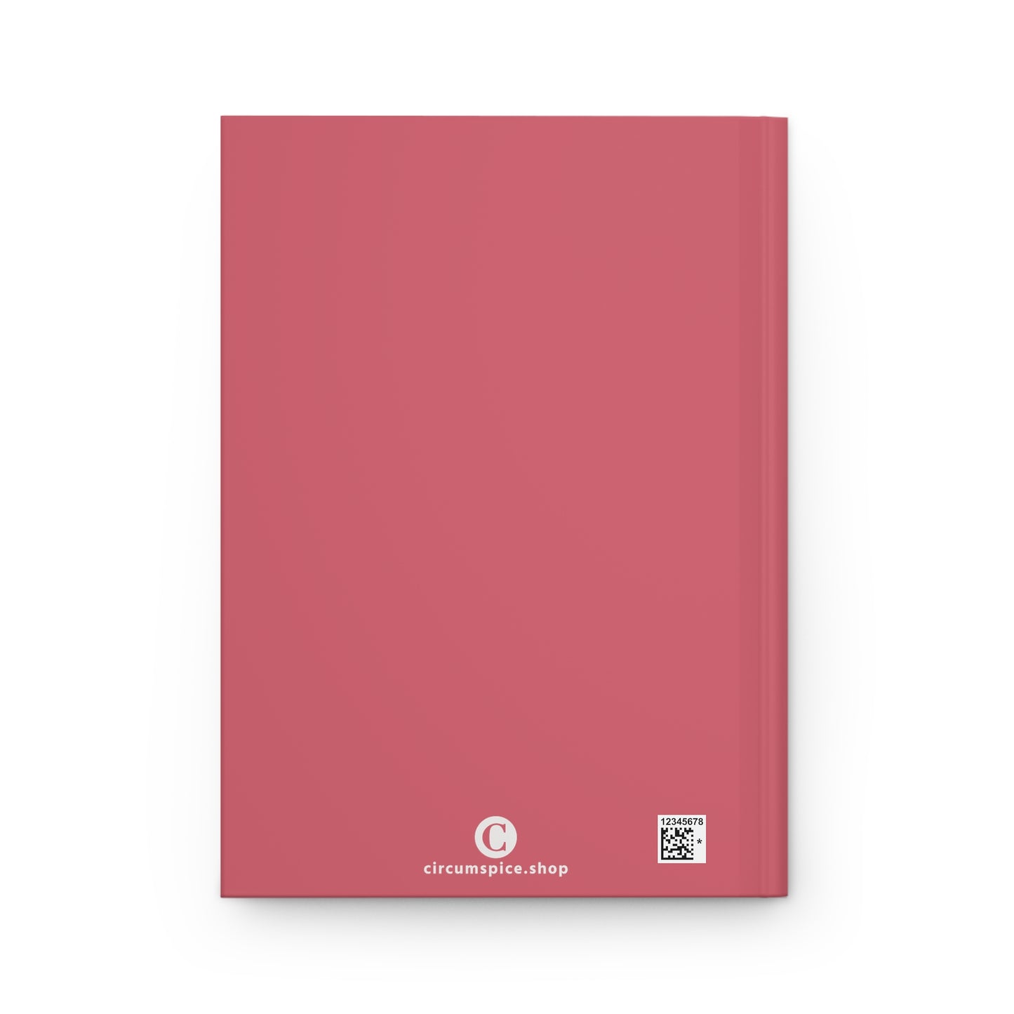 Michigan Upper Peninsula Hardcover Journal (w/ UP USA Flag) | Ruled - Watermelon Pink