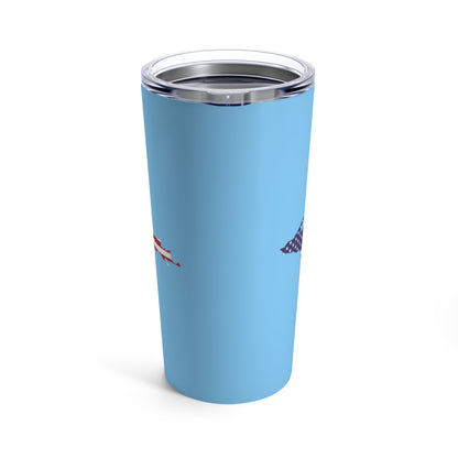 Michigan Upper Peninsula Tumbler (w/ UP USA Flag) | DTW Blue - 20oz