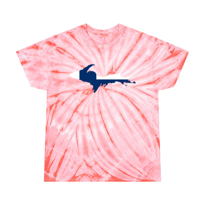 Michigan Upper Peninsula Tie-Dye T-Shirt (w/ UP Finland Flag) | Unisex Cyclone