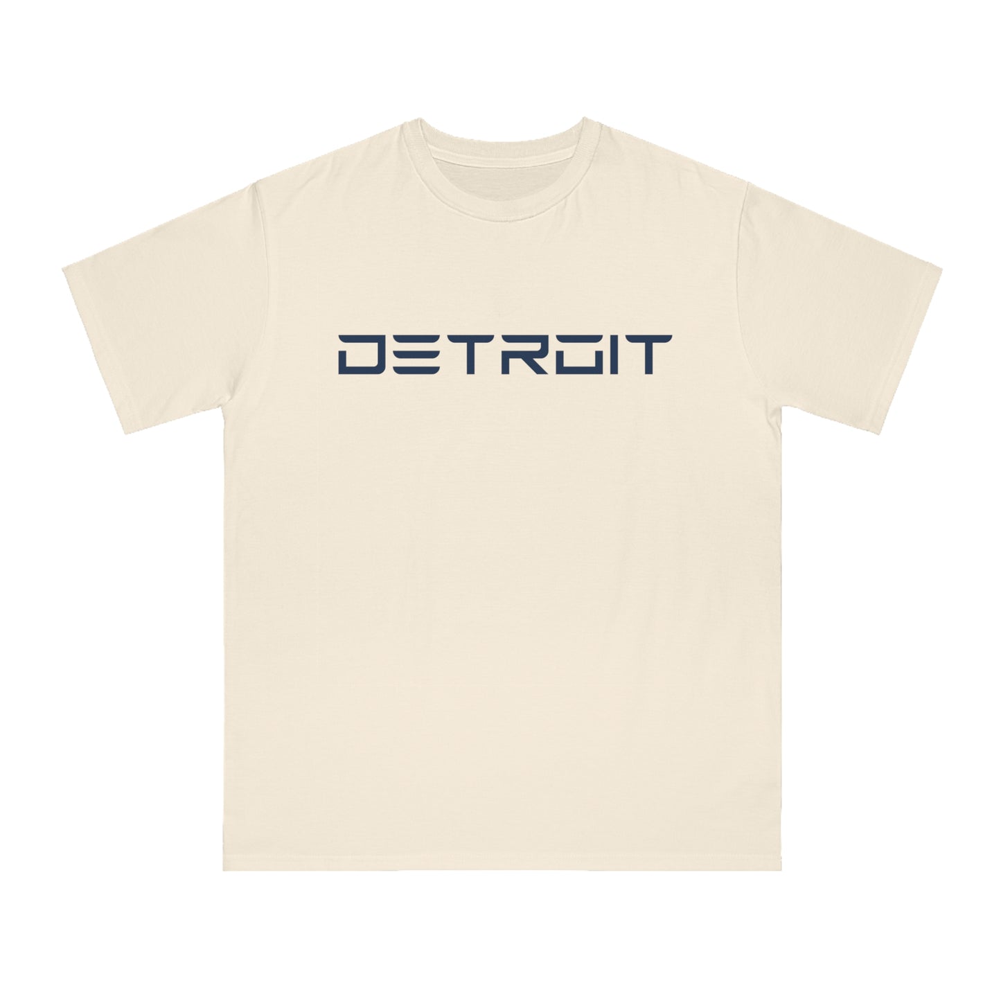 'Detroit' T-Shirt (Electric Font) | Unisex Organic