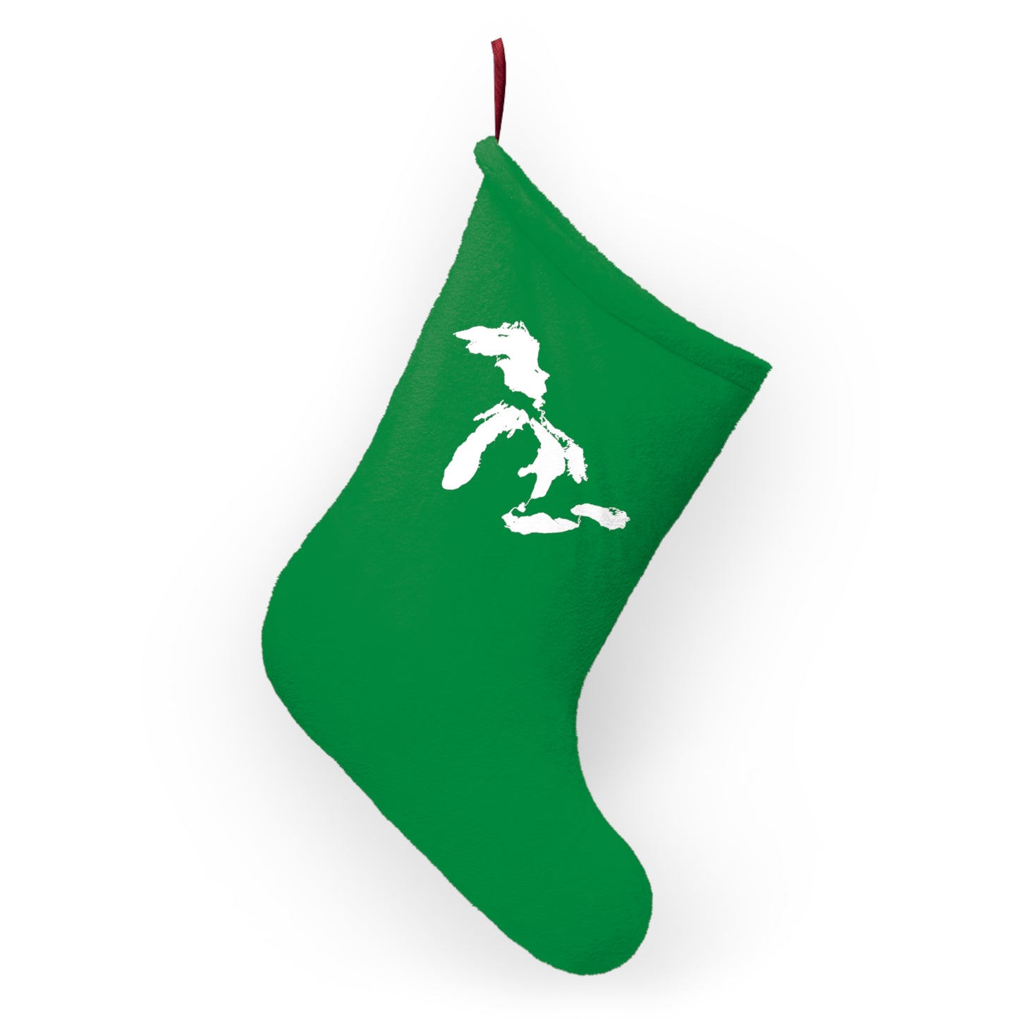 Great Lakes Christmas Stocking | Yuletide Green