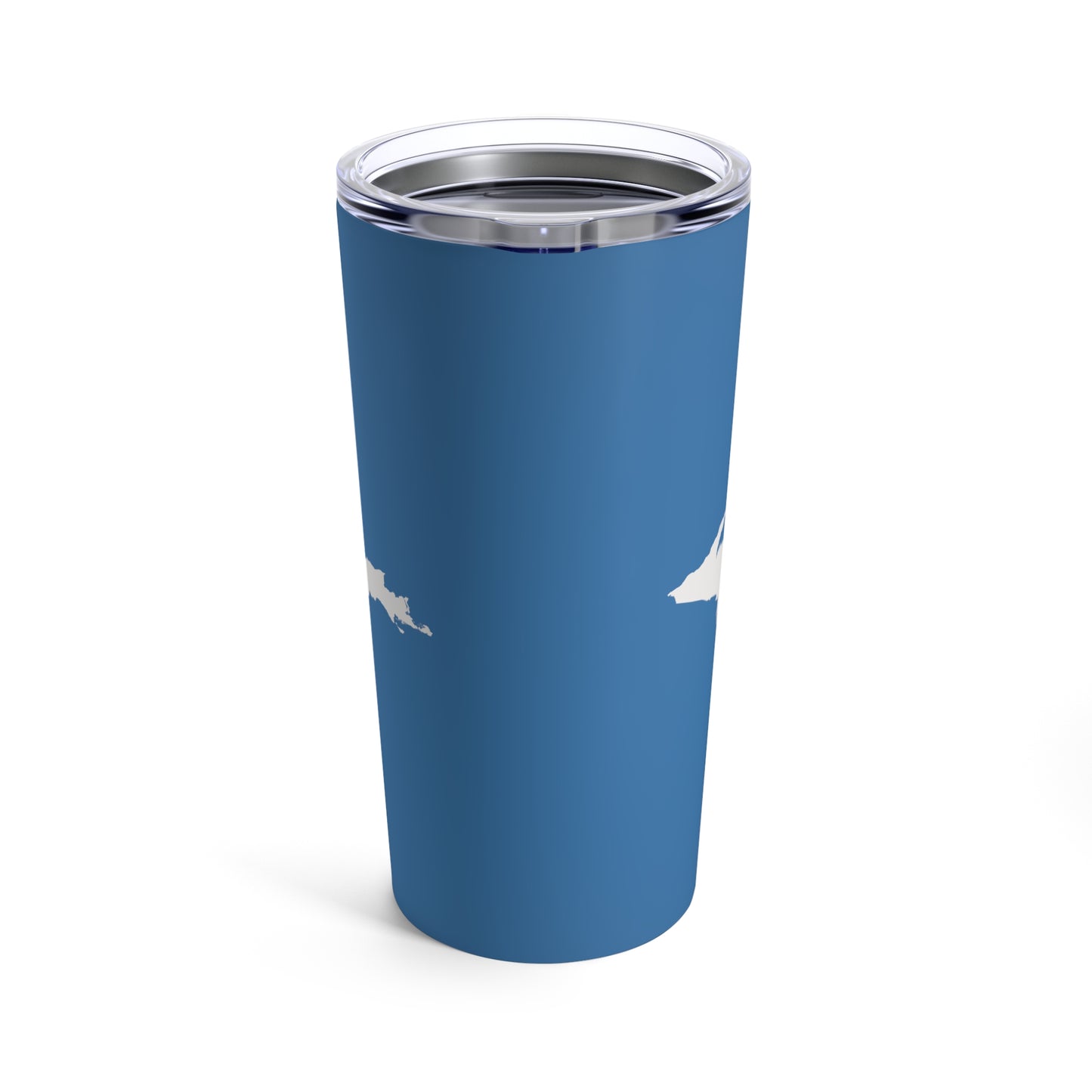 Michigan Upper Peninsula Tumbler (w/ UP Outline) | Lake Superior Blue - 20oz