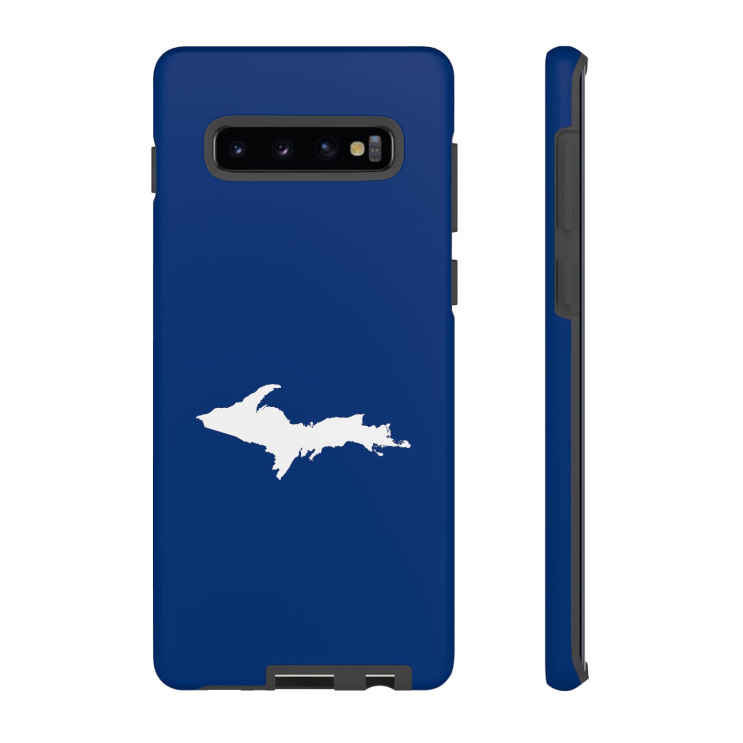 Michigan Upper Peninsula Tough Phone Case (Dearborn Blue w/ UP Outline) | Samsung & Pixel Android