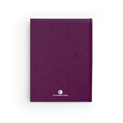 Michigan Upper Peninsula Blank Sketchbook (w/ UP Outline) | Tyrian Purple