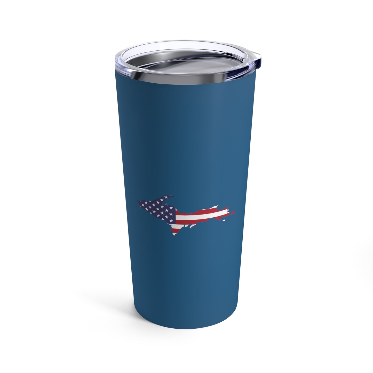 Michigan Upper Peninsula Tumbler (w/ UP USA Flag) | Blueberry - 20oz