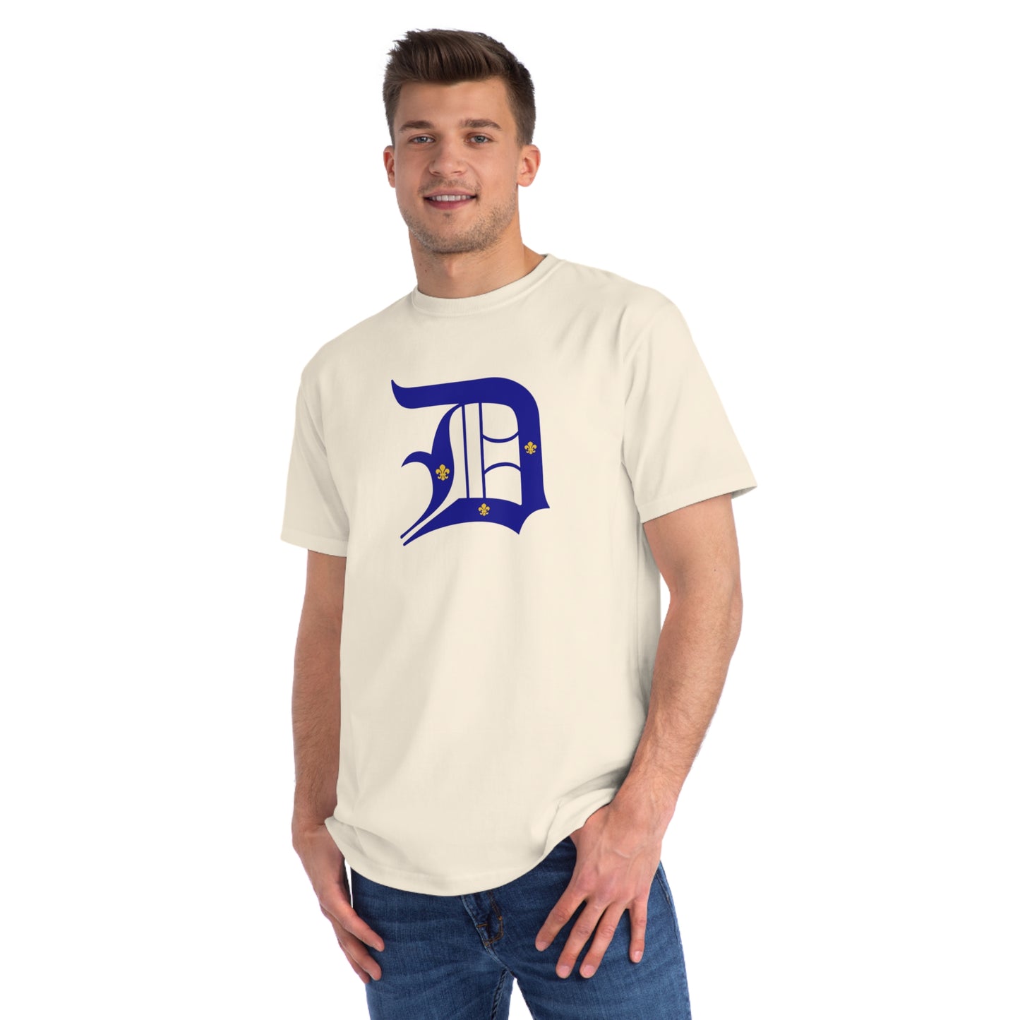 Detroit 'Old English D' T-Shirt (French Founders Edition) | Unisex Organic