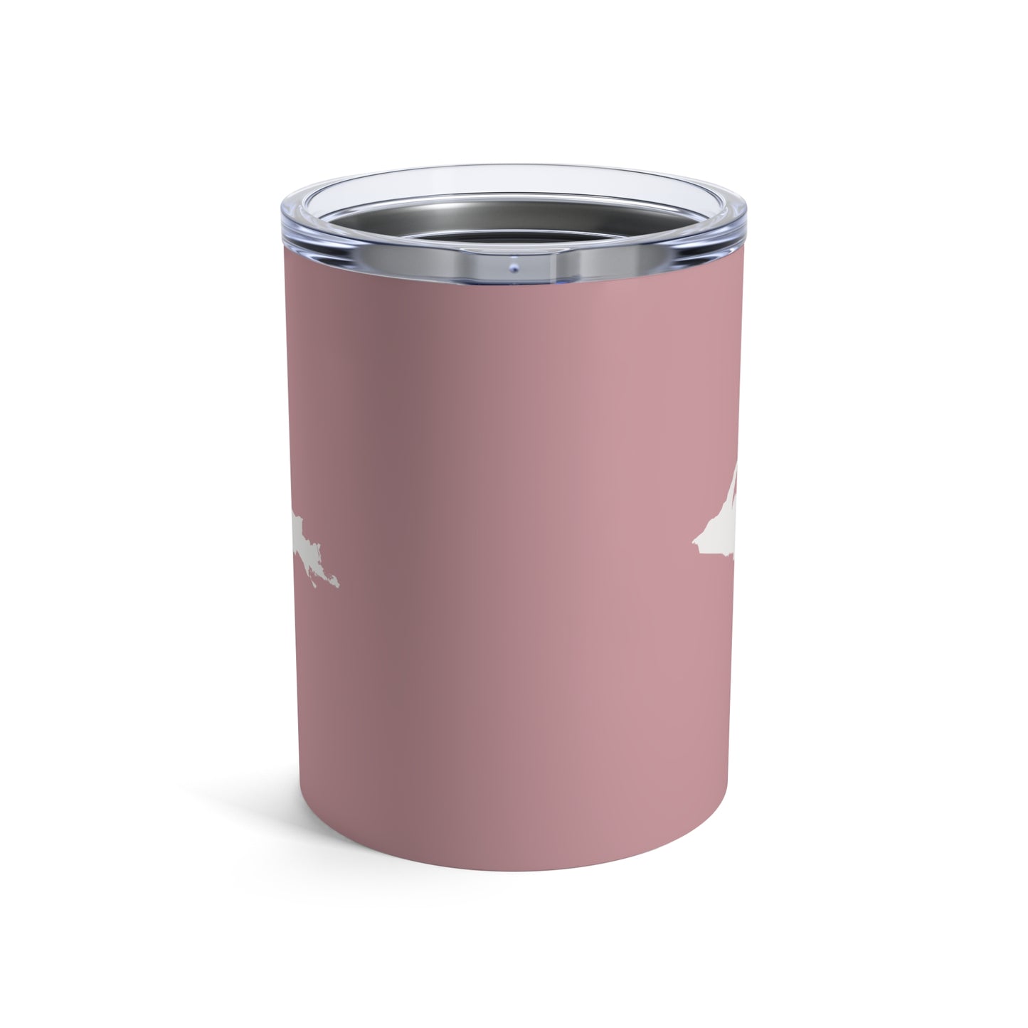 Michigan Upper Peninsula Tumbler (w/ UP Outline) | Cherry Blossom Pink - 10oz