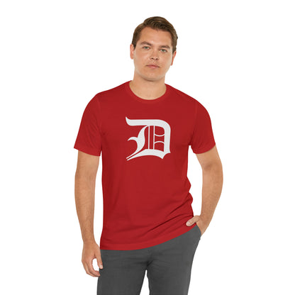 Detroit 'Old English D' T-Shirt | Unisex Standard