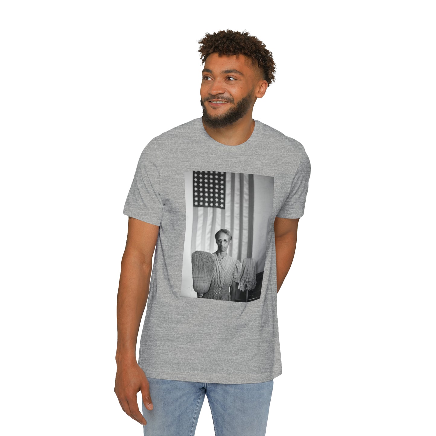 'American Gothic' Photo T-Shirt (Parks, 1942) | Made in USA