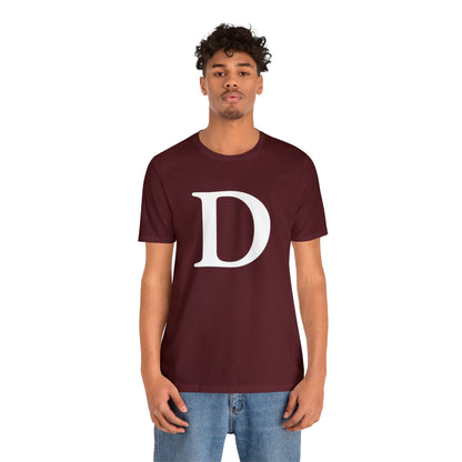 Detroit 'Old French D' T-Shirt | Unisex Standard Fit