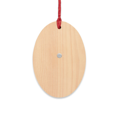 Great Lakes Christmas Ornament | Wooden - Cherryland Red