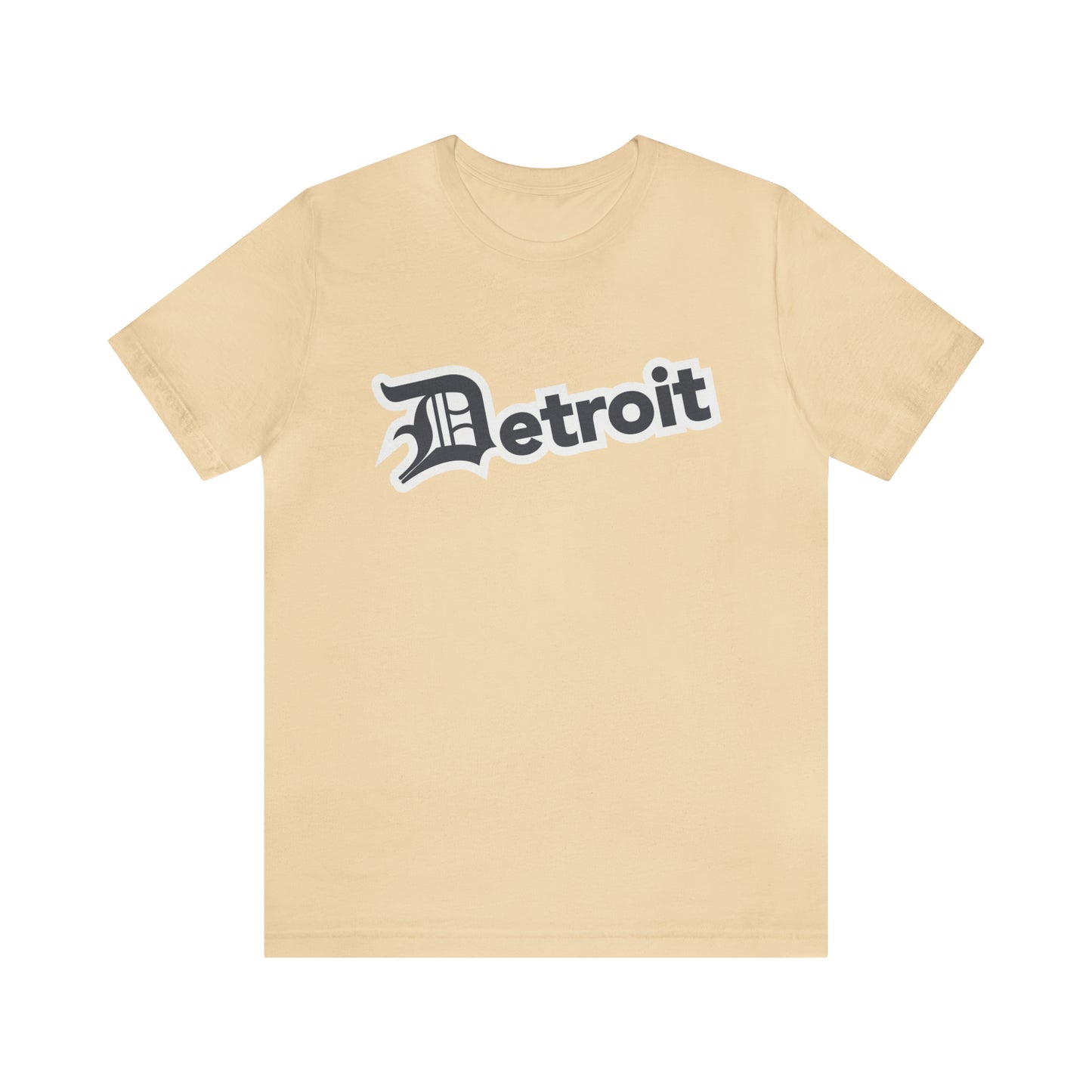 'Detroit' T-Shirt (Iron Ore Grey w/ Old English 'D') | Unisex Standard