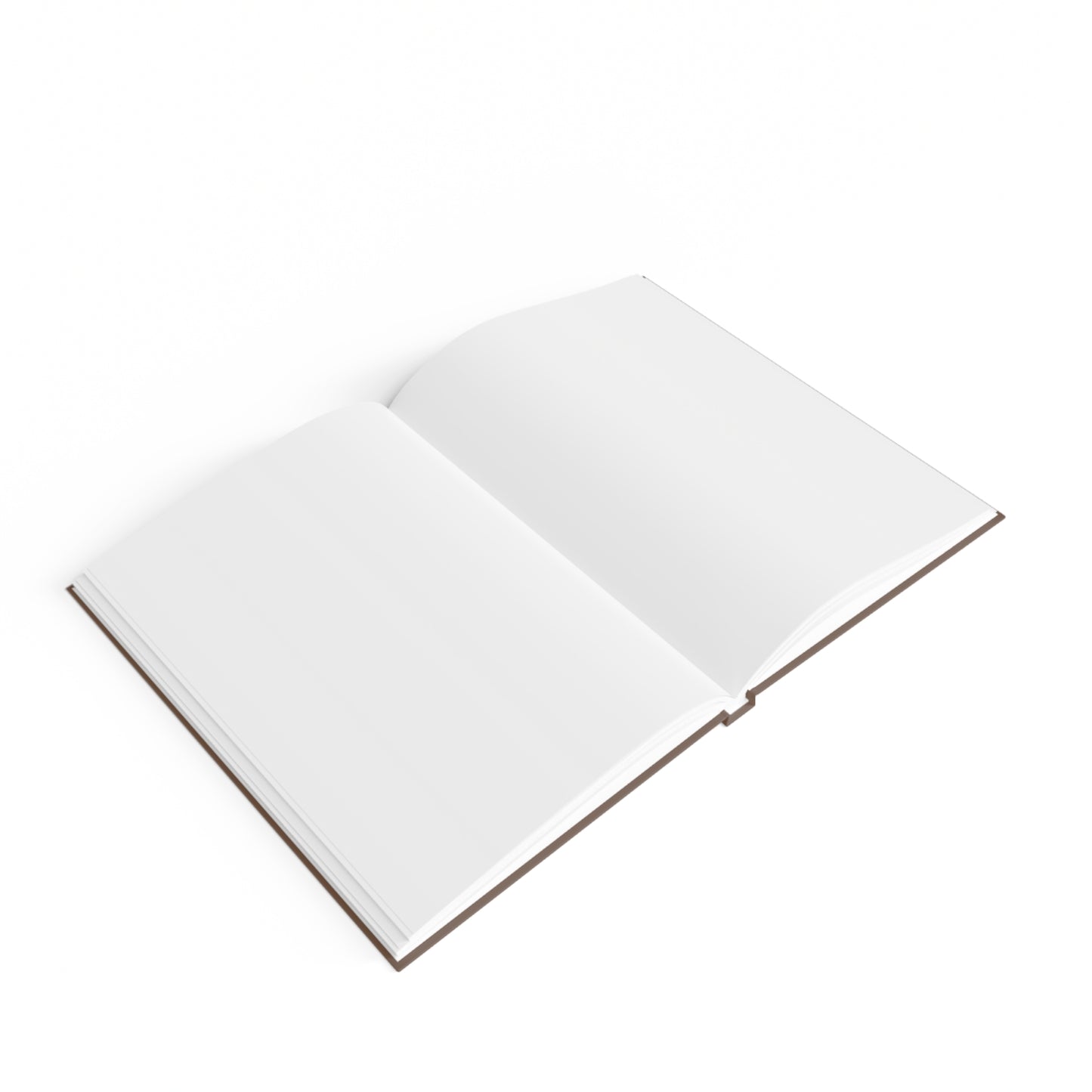 Michigan Upper Peninsula Blank Sketchbook (w/ UP USA Flag) | Coffee Color