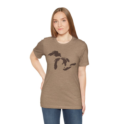 Great Lakes T-Shirt | Unisex Standard - Hickory Brown