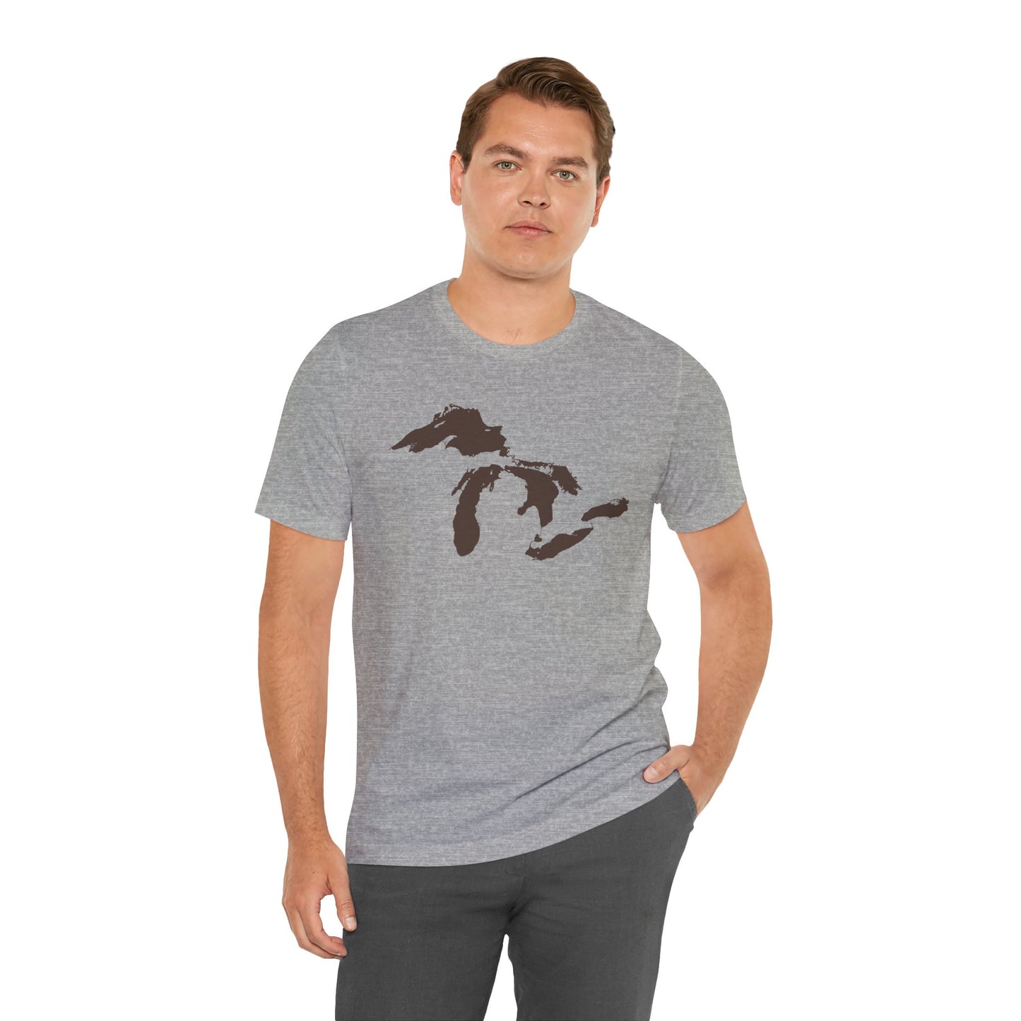 Great Lakes T-Shirt | Unisex Standard - Hickory Brown