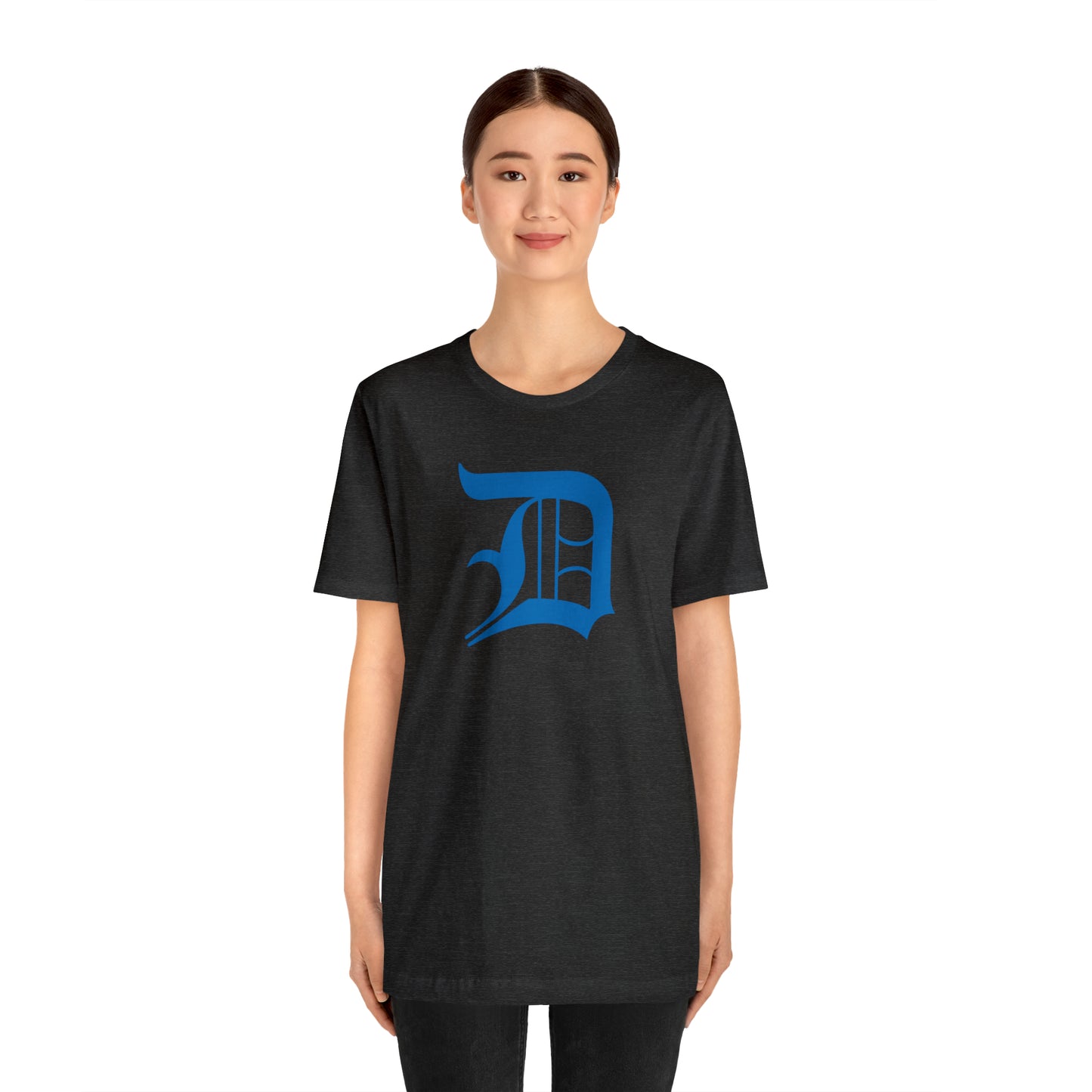 Detroit 'Old English D' T-Shirt (Azure) | Unisex Standard