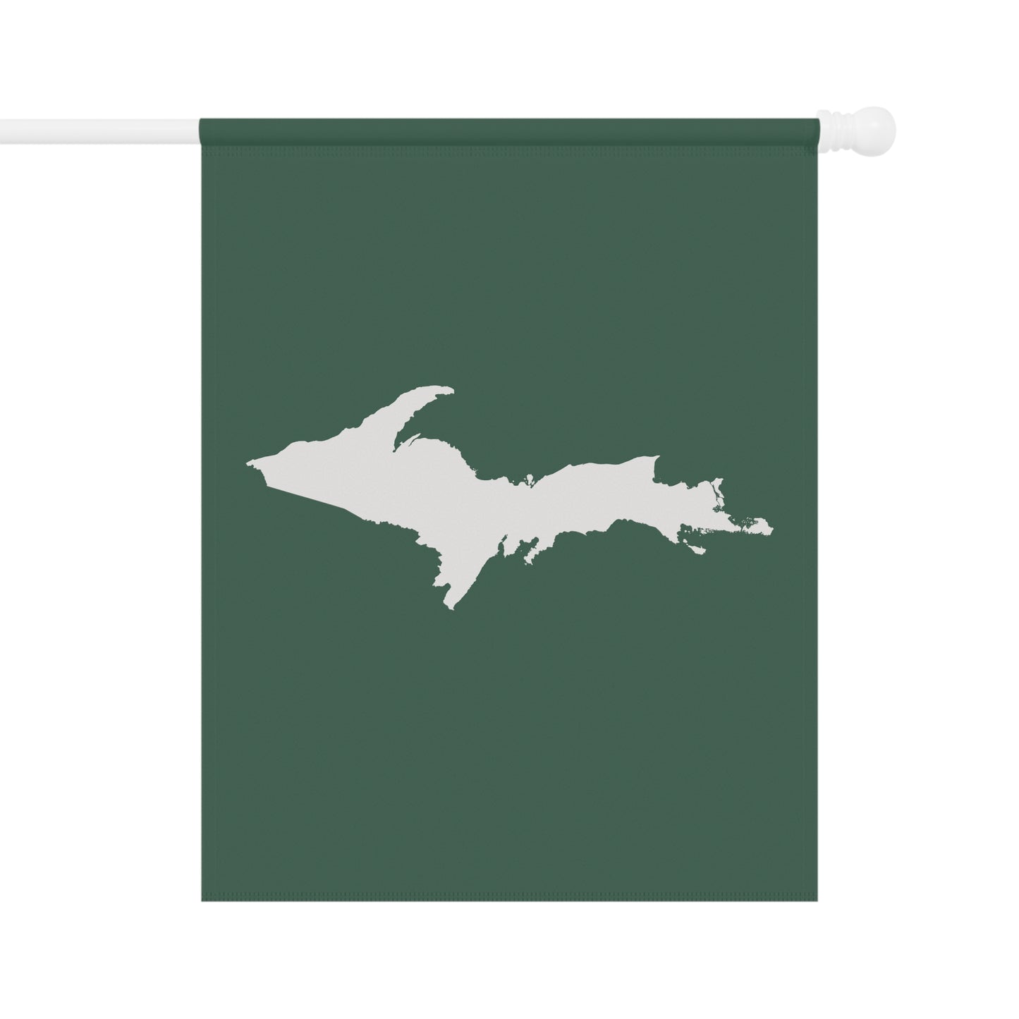 Michigan Upper Peninsula Home & Garden Flag (w/ UP Outline) | Ginger Ale Green