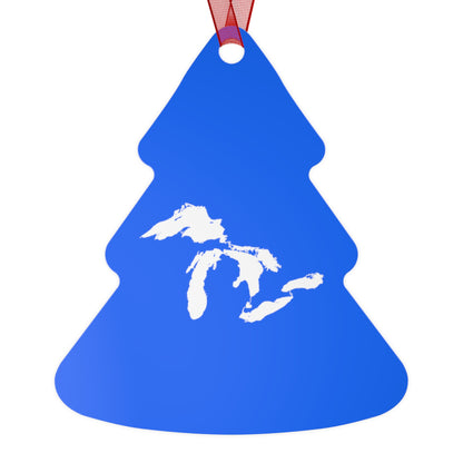 Great Lakes Christmas Ornament | Metal - Motor Town Blue