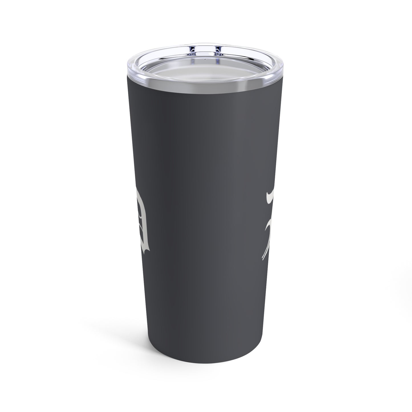 Detroit 'Old English D' Tumbler | Iron Ore Grey - 20oz