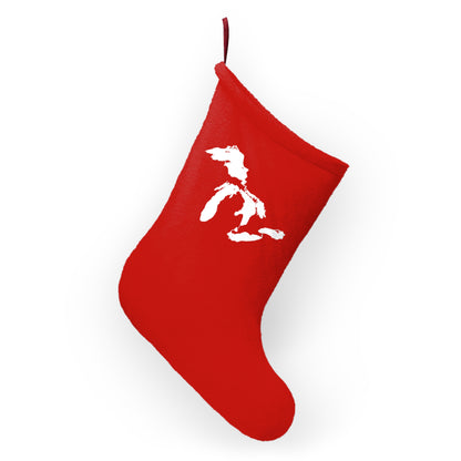 Great Lakes Christmas Stocking | Santa Red