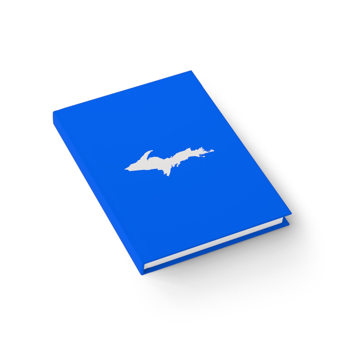 Michigan Upper Peninsula Blank Sketchbook (w/ UP Outline) | Motor Town Blue