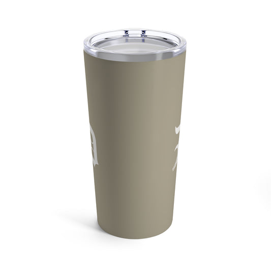 Detroit 'Old English D' Tumbler | Petoskey Stone Beige - 20oz