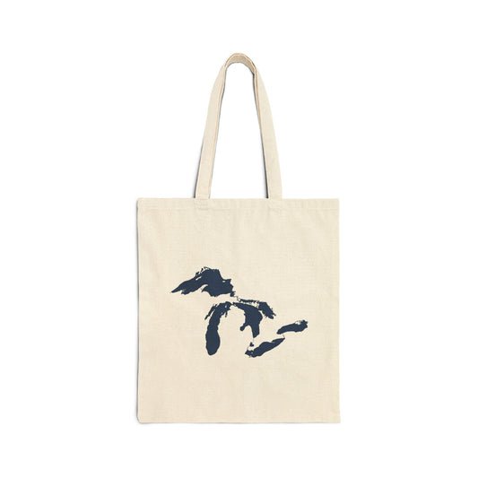 Great Lakes Light Tote Bag (Navy)