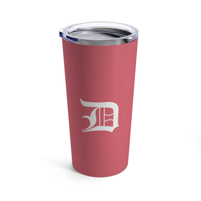 Detroit 'Old English D' Tumbler | Watermelon Pink - 20oz