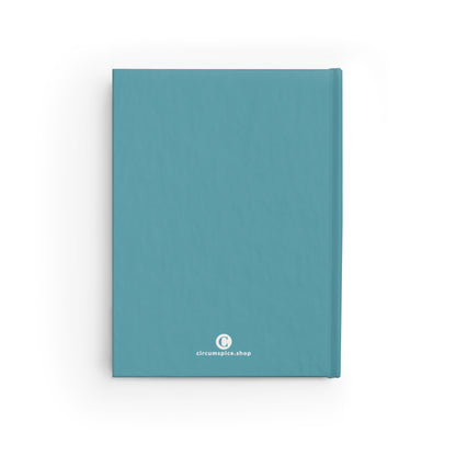 Michigan Upper Peninsula Blank Sketchbook (w/ UP Outline) | Lake Huron Blue