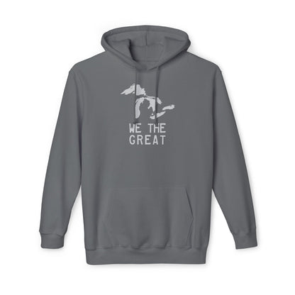 Great Lakes 'We The Great' Ultrapremium Hoodie | Made in USA - Platinum