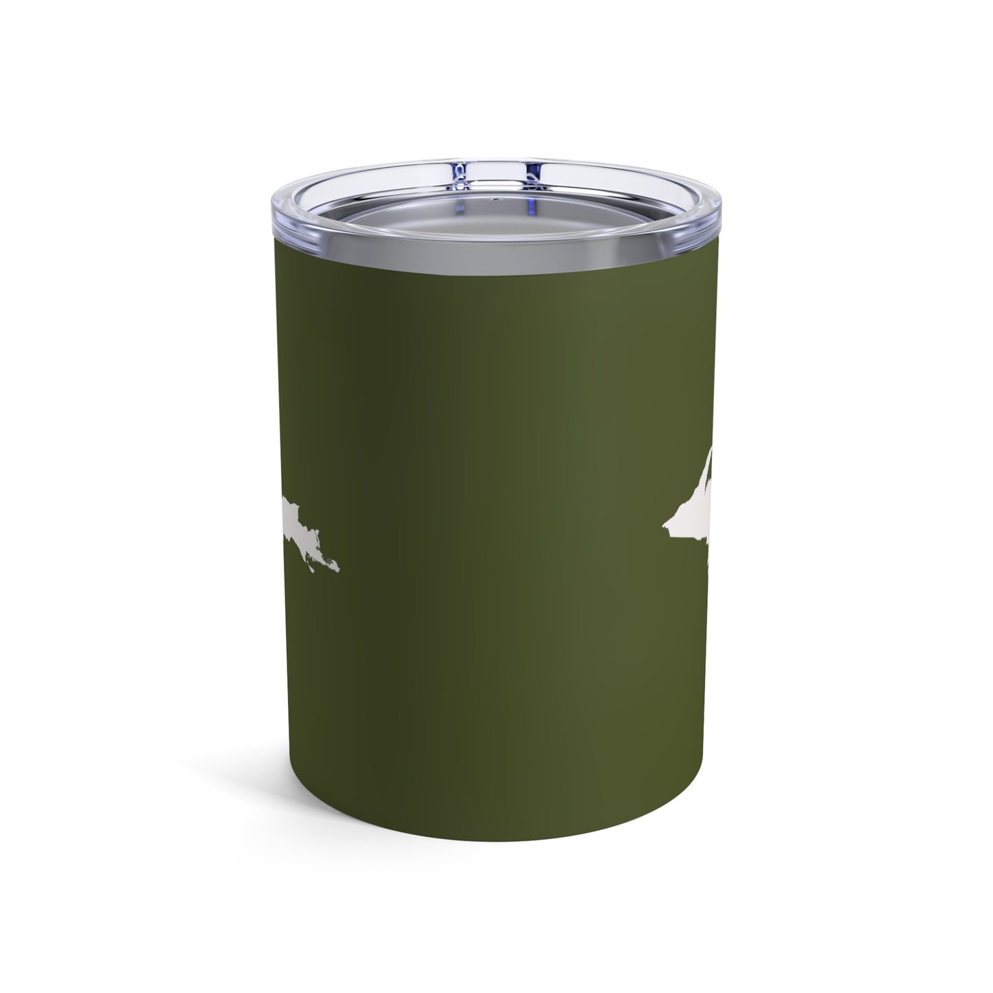 Michigan Upper Peninsula Tumbler (w/ UP Outline) | Army Green - 10oz