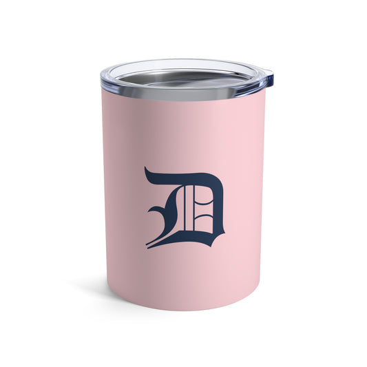 Detroit 'Old English D' Tumbler | Pale Pink - 10oz