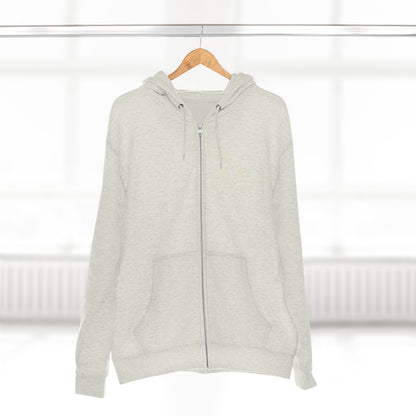 Great Lakes Hoodie (Ivory White, Mini) | Unisex Full Zip