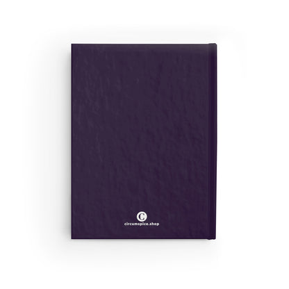 Michigan Upper Peninsula Blank Sketchbook (w/ UP USA Flag) | Blackcurrant