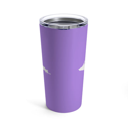 Michigan Upper Peninsula Tumbler (w/ UP Outline) | Lavender - 20oz