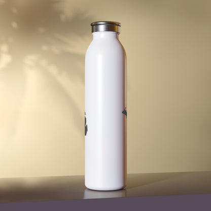 Michigan Water Bottle (w/ Iron Ore Grey Outline) | 20oz Double-Walled