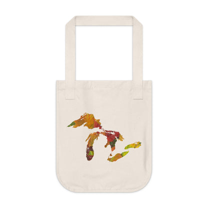 Great Lakes Heavy Tote (Fall Leaves Edition)