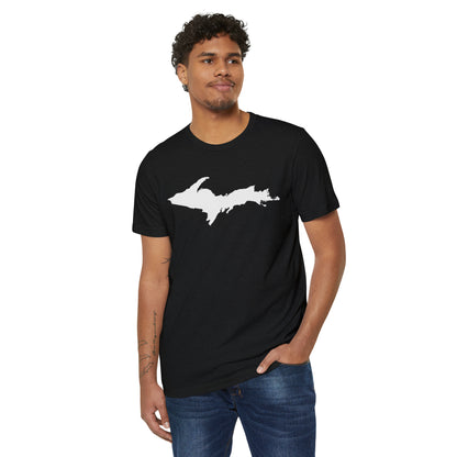 Michigan Upper Peninsula T-Shirt (w/ UP Outline) | Unisex Recycled Organic