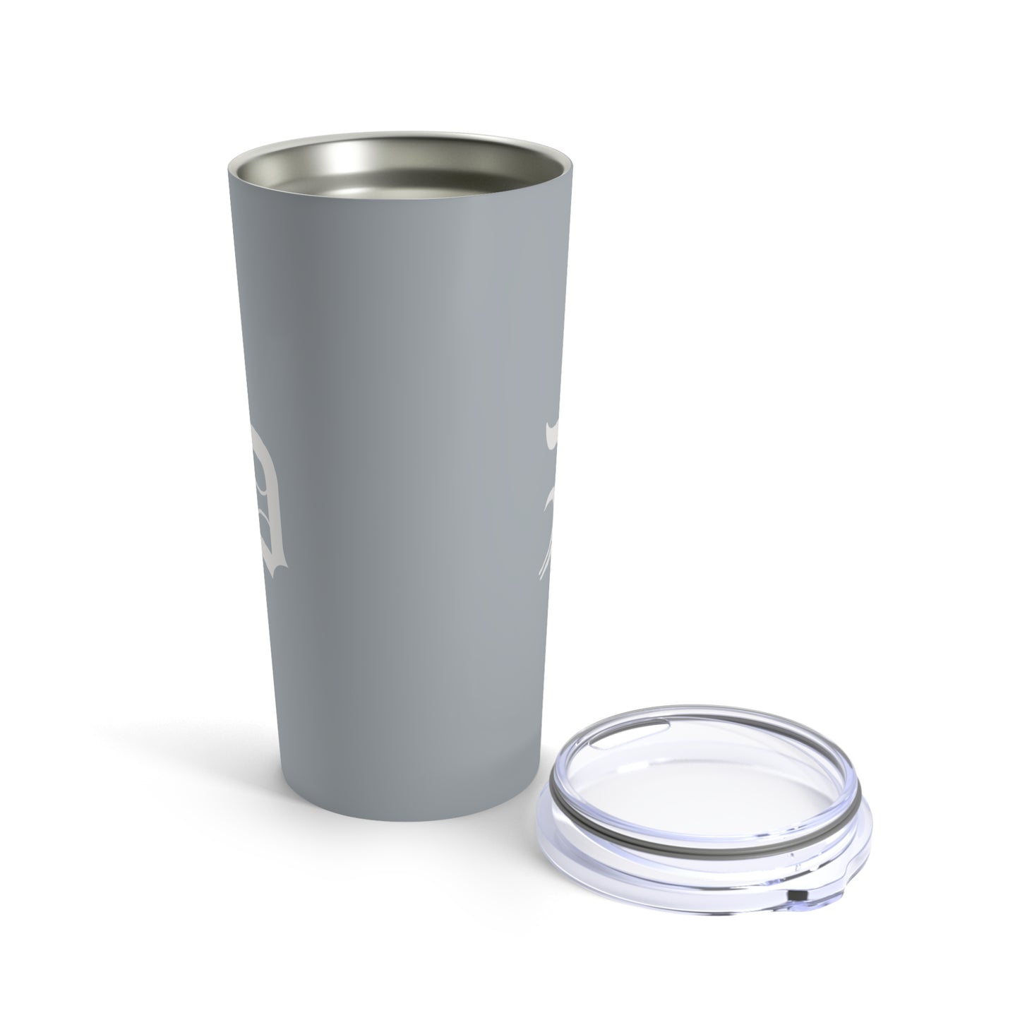 Detroit 'Old English D' Tumbler | Silver - 20oz