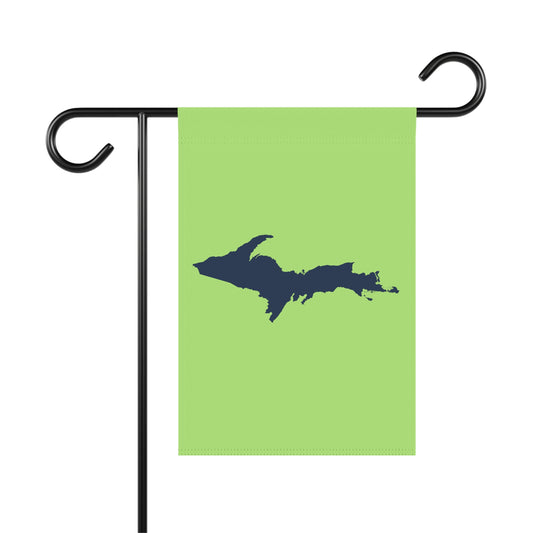 Michigan Upper Peninsula Home & Garden Flag (w/ UP Outline) | Flash Green