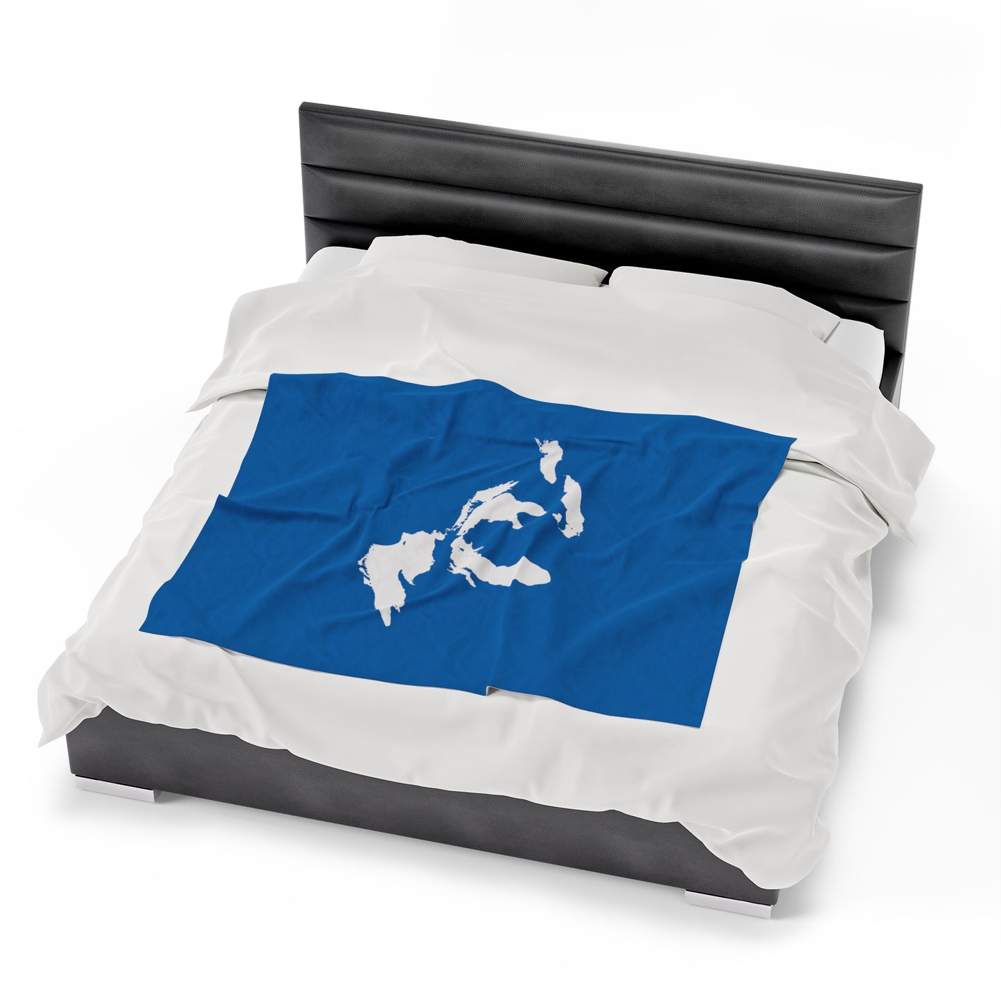 Great Lakes Plush Blanket | Azure