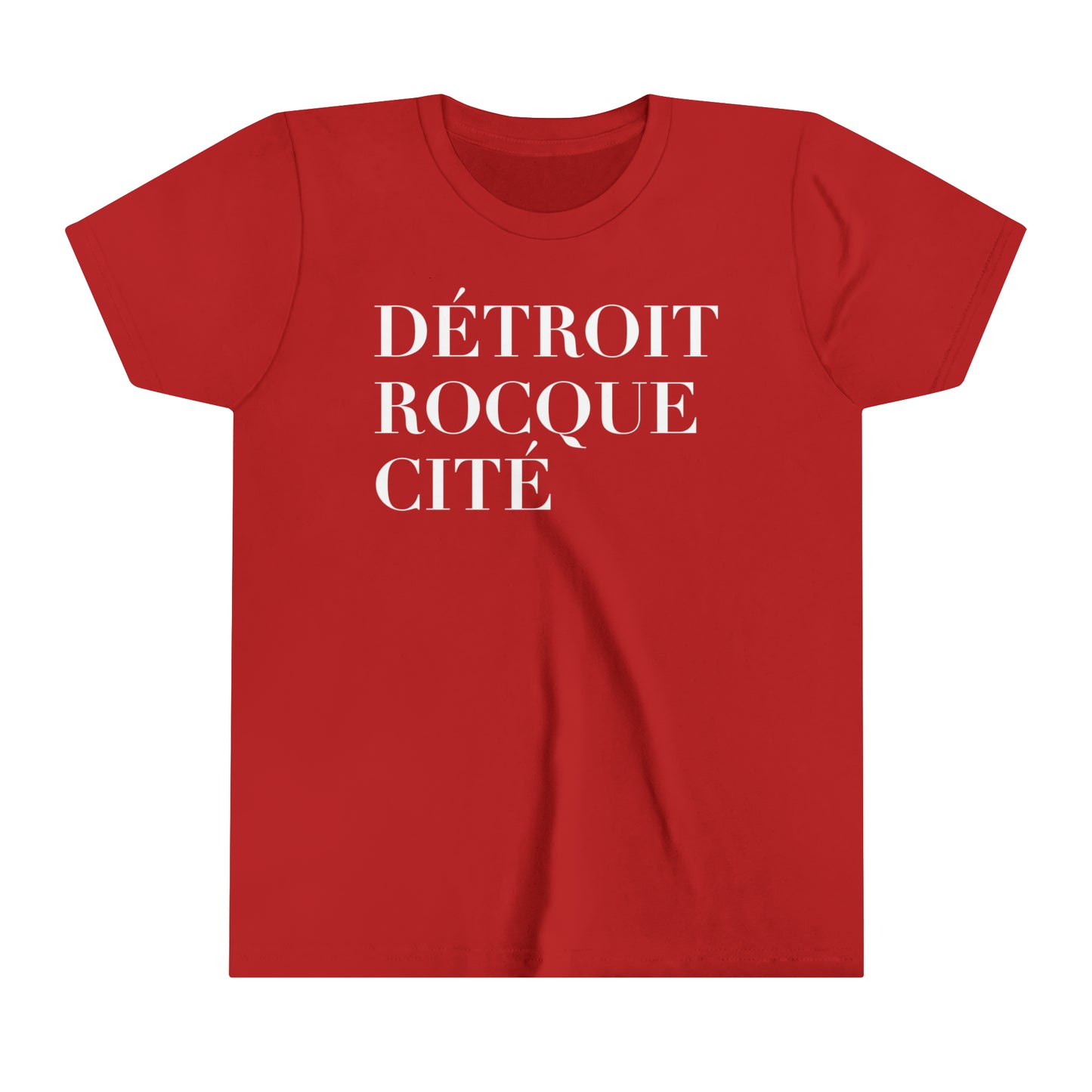 'Détroit Rocque Cité' T-Shirt | Youth Short Sleeve