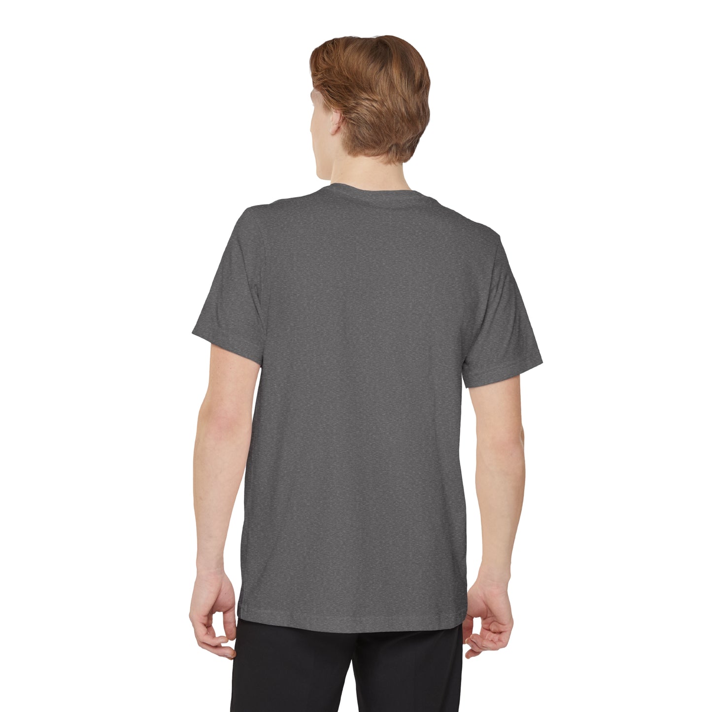 Michigan Upper Peninsula Pocket T-Shirt (w/ Orange UP Outline) | Unisex Standard