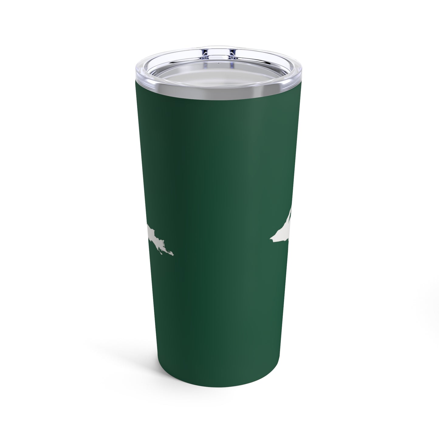 Michigan Upper Peninsula Tumbler (w/ UP Outline) | Superior Green - 20oz