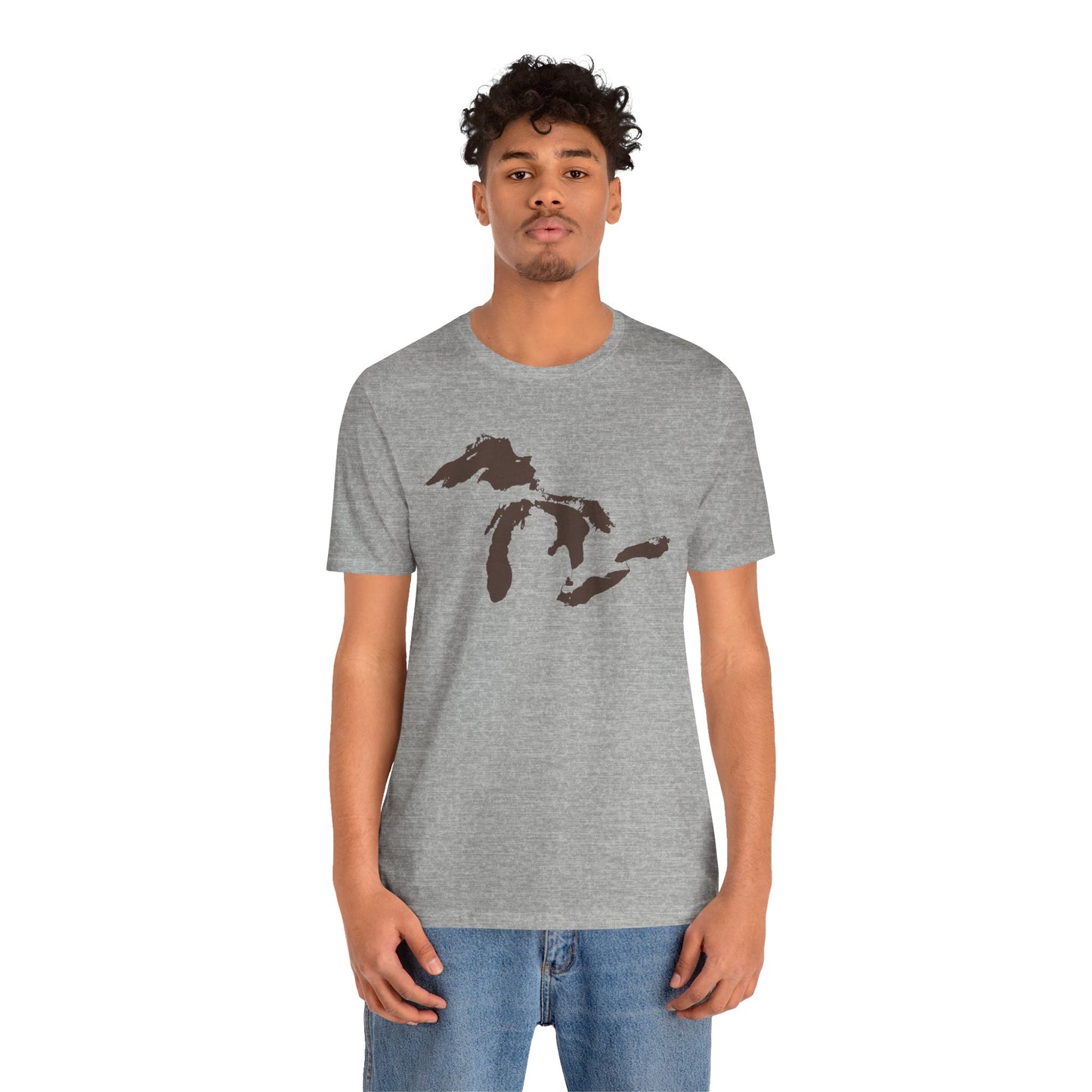 Great Lakes T-Shirt | Unisex Standard - Hickory Brown